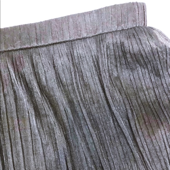 JUNAROSE Black Shimmer Mini Pleated Skirt - Picture 6 of 6